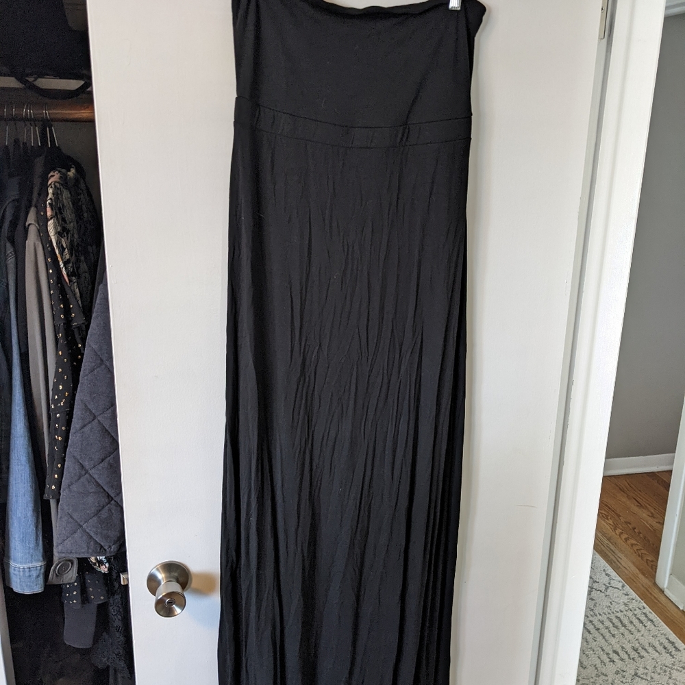 Strapless Maxi Dress